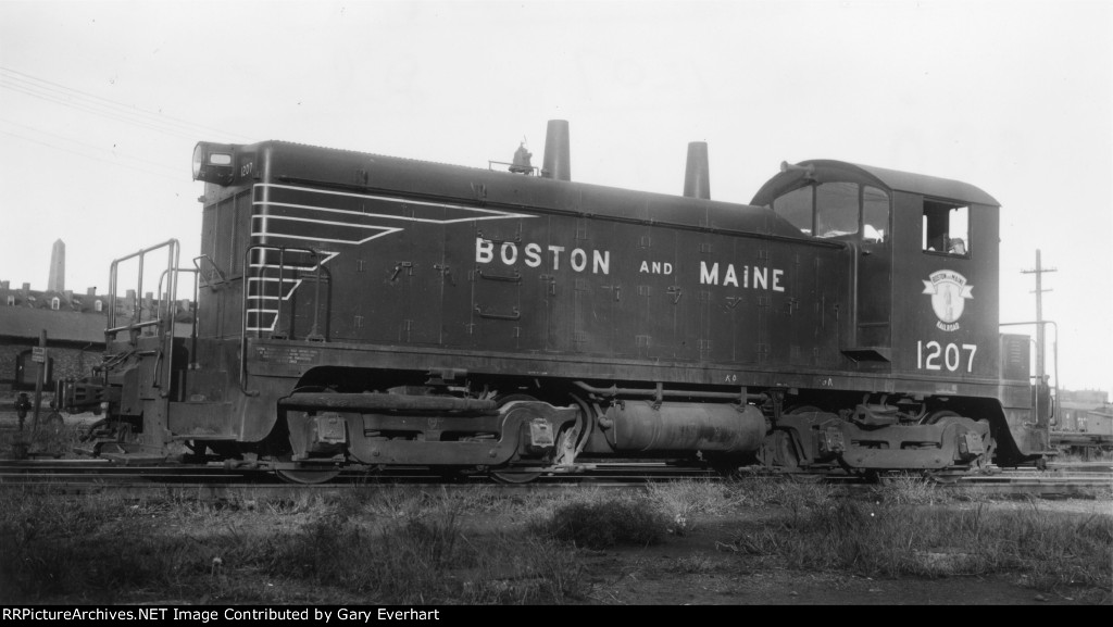 BM NW2 #1207 - Boston & Maine
